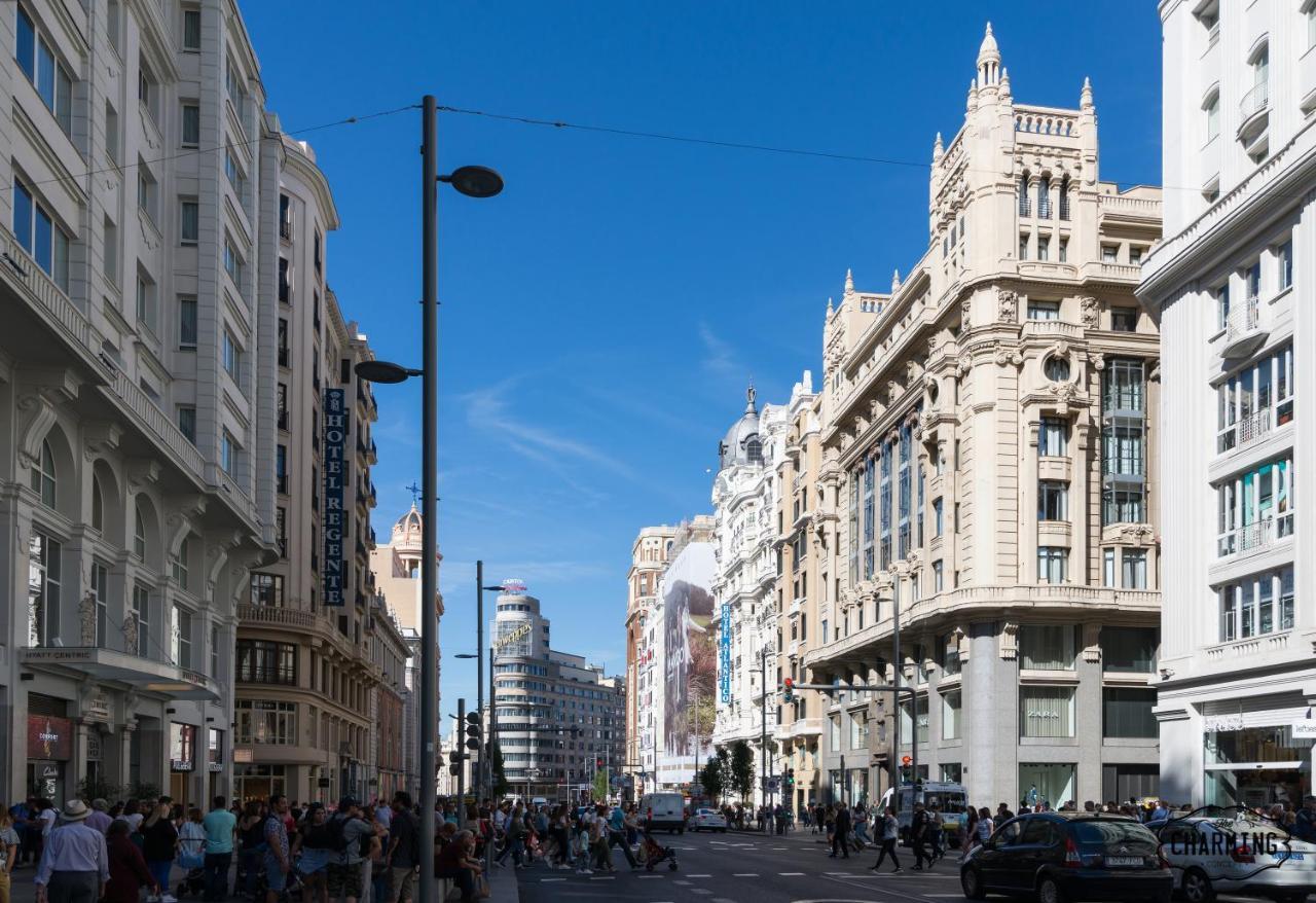 Charming Gran Vía Center Apartamento Madri Exterior foto